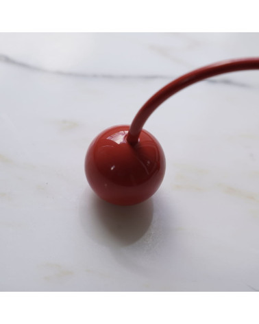 Poignées de meuble en laiton 10 ROUGE