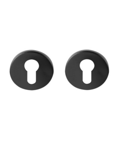 Rosace de porte clef à barillet pour Formani Basics noire