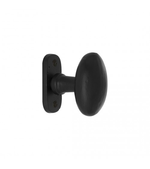Bouton de porte chromé en fer 1020 -  poignée design