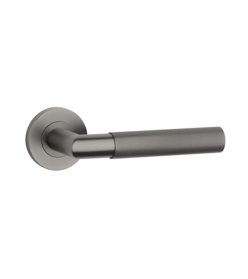 Poignée de porte anthracite OVAL 1742 poignée design