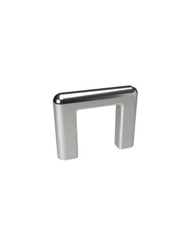 Poignée de meuble chrome poli NOX poignée design