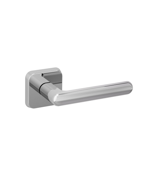 Poignée de porte chrome poli NOX poignée design