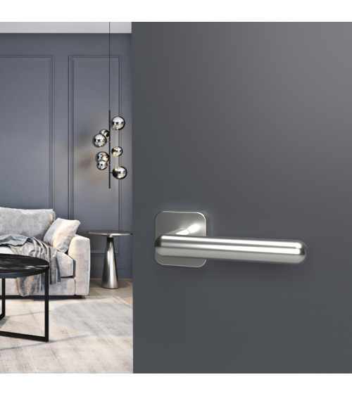 Poignée de porte chrome poli NOX poignée design