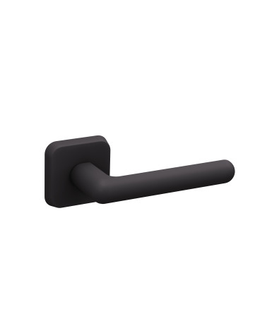 Poignée de porte noire mat NOX carrée poignée design