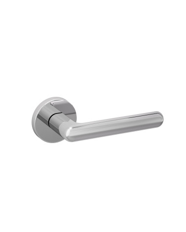 Poignée de porte chrome poli NOX quincaillerie design