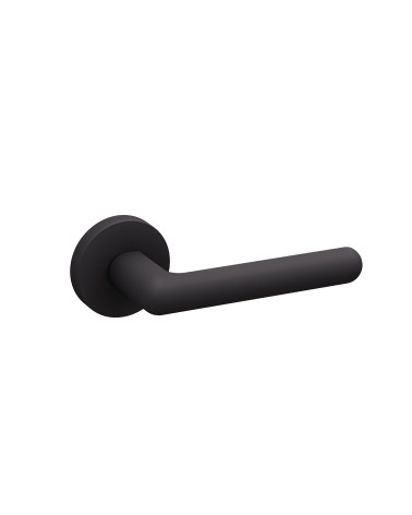 Poignée de porte noire mat NOX quincaillerie design