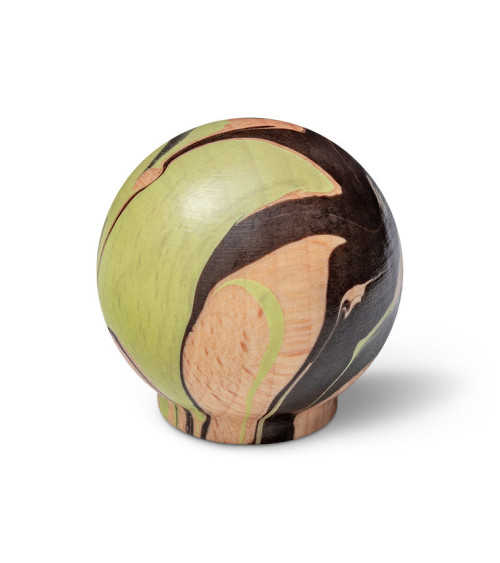 Bouton de meuble en bois de hêtre Réséda
