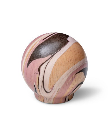 Bouton de meuble en bois de hêtre Lilas