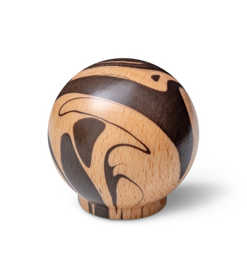 Bouton de meuble en bois de hêtre Chinois
