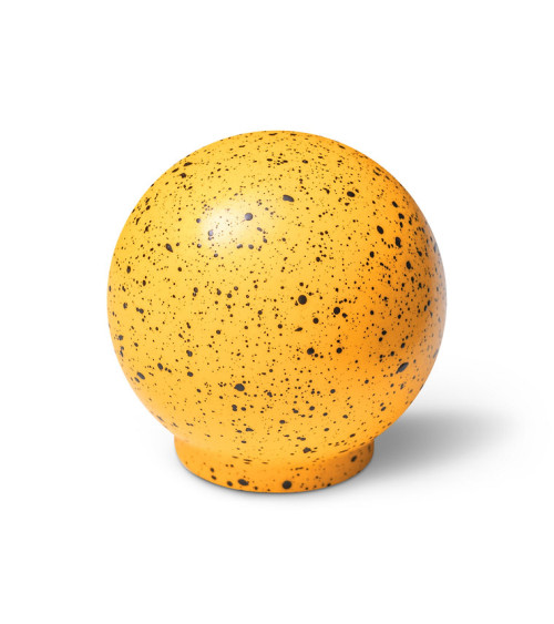Bouton de meuble en bois de hêtre Jaune Mélange