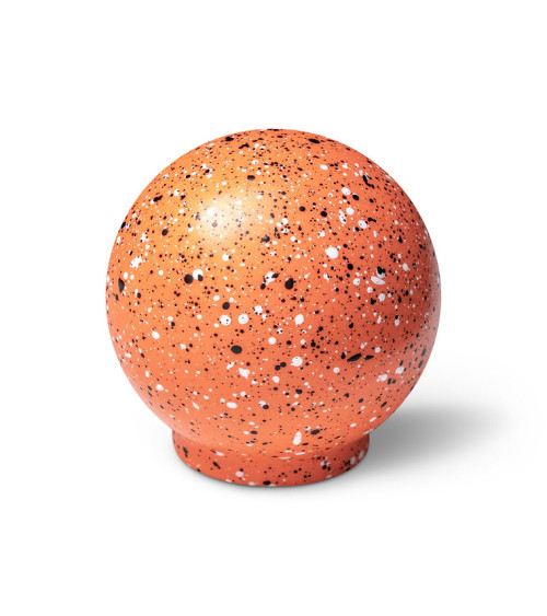 Bouton de meuble en bois de hêtre Orange Mélange