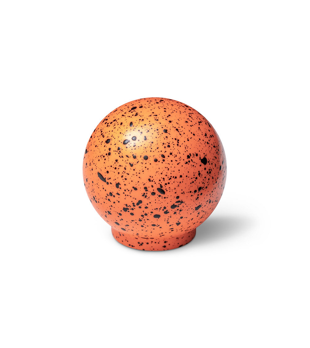 Bouton de meuble en bois de hêtre Orange Mélange