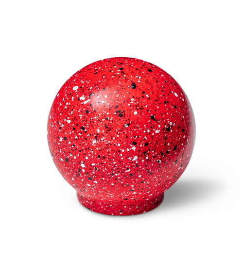 Bouton de meuble en bois de hêtre Rouge Mélange
