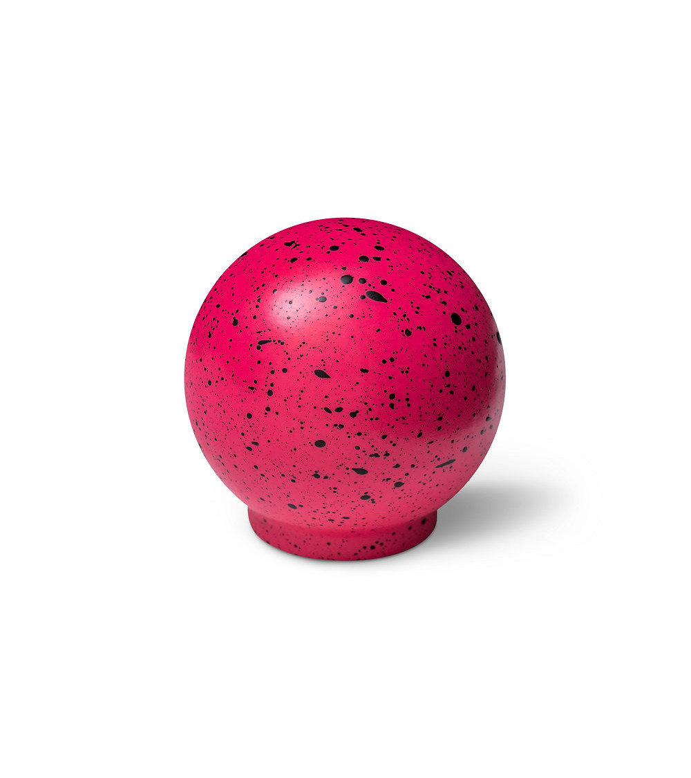 Bouton de meuble en bois de hêtre Rose foncé Mélange