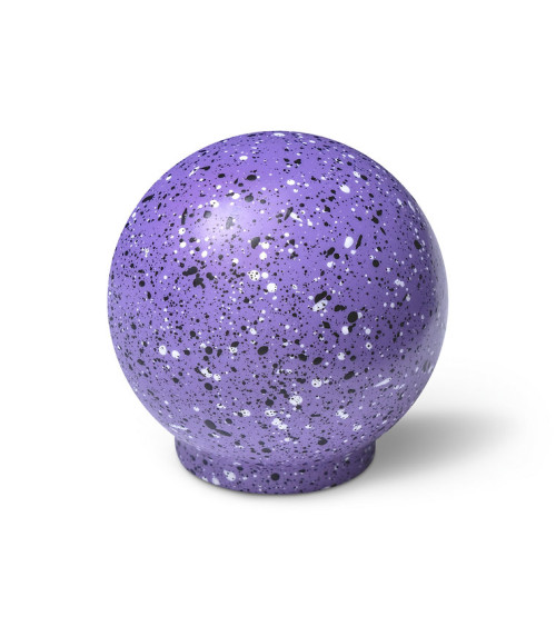 Bouton de meuble en bois de hêtre Violette Mélange