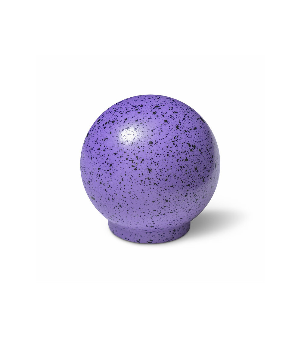 Bouton de meuble en bois de hêtre Violette Mélange