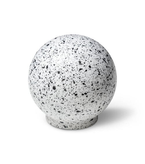 Bouton de meuble en bois de hêtre Blanc et noir Mélange