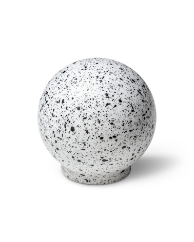 Bouton de meuble en bois de hêtre Blanc et noir Mélange