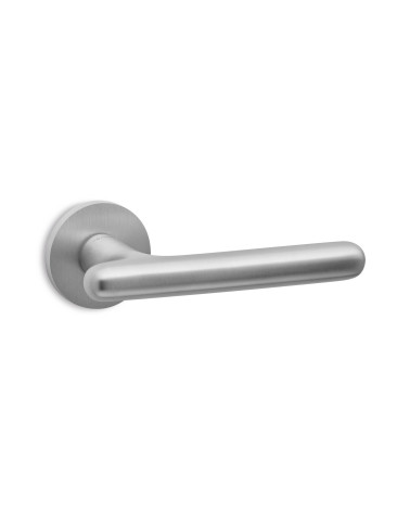 Poignée de porte Chrome Satiné Ento Contact