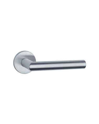 Poignée de porte couleur chrome satiné ARABIS poignée design