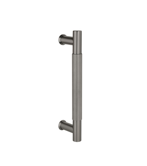Poignée de tirage simple texturée pour porte 1770 finition anthracite poignée design