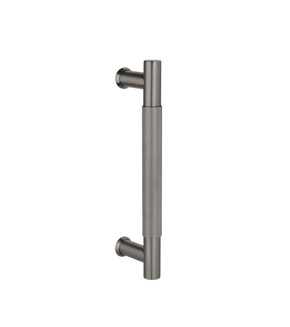 Poignée de tirage simple texturée pour porte 1770 finition anthracite poignée design