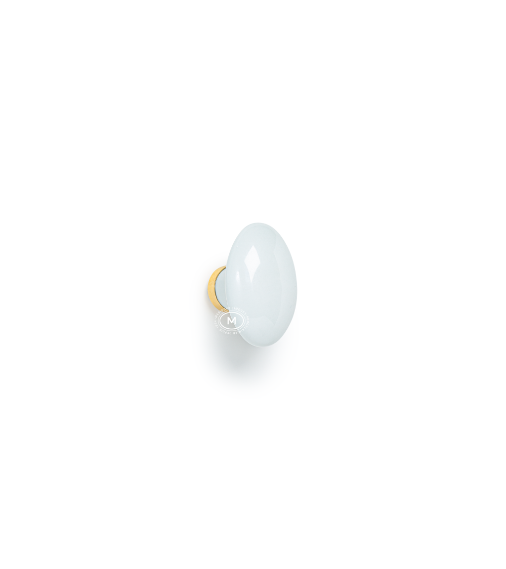 copy of Bouton de porte en porcelaine originale Merigous Guimard