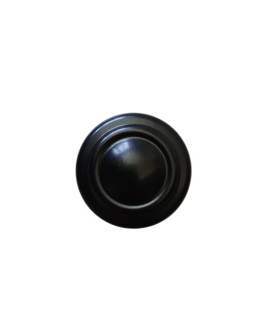 Bouton de porte de tirage Lyonnais finition noire vue d'en haut