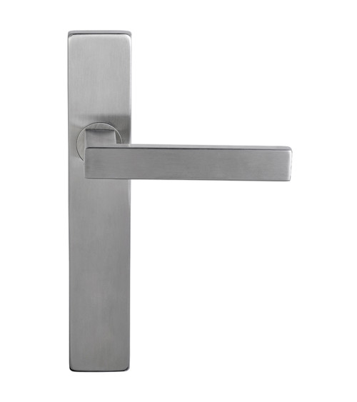 Poignée Majestea inox sur plaque rectangulaire BDC