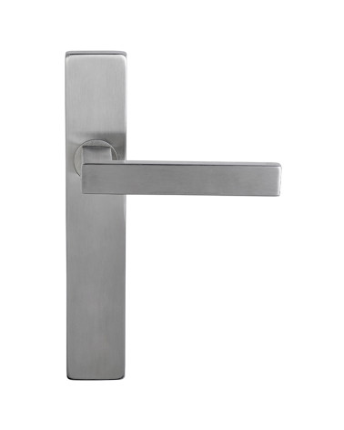 Poignée Majestea inox sur plaque rectangulaire BDC