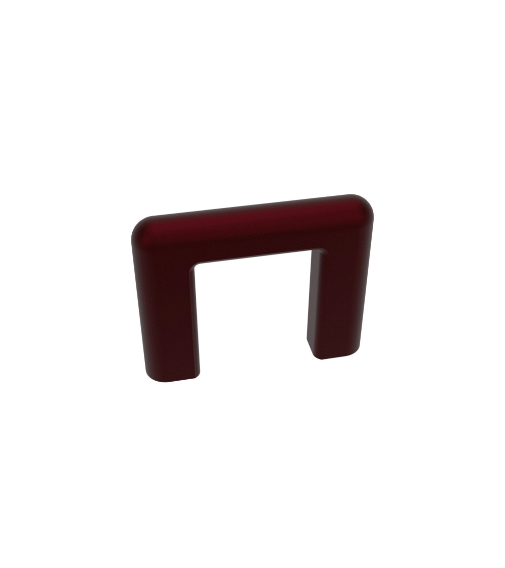 Poignée de meuble bordeaux NOX poignée design