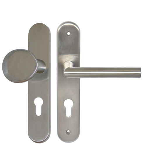 Ensemble palière Amande/Altesse sur plaques mssives inox cylindre