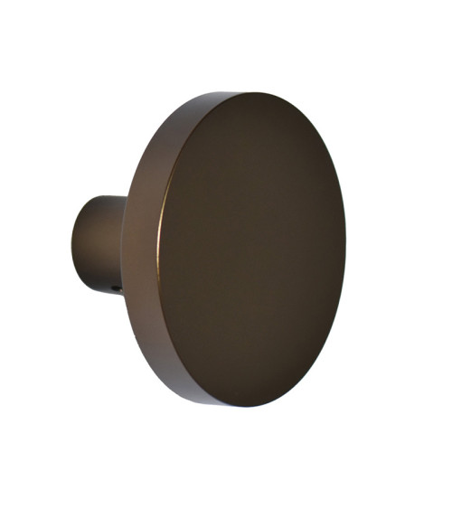 Patère ronde alu Bronze