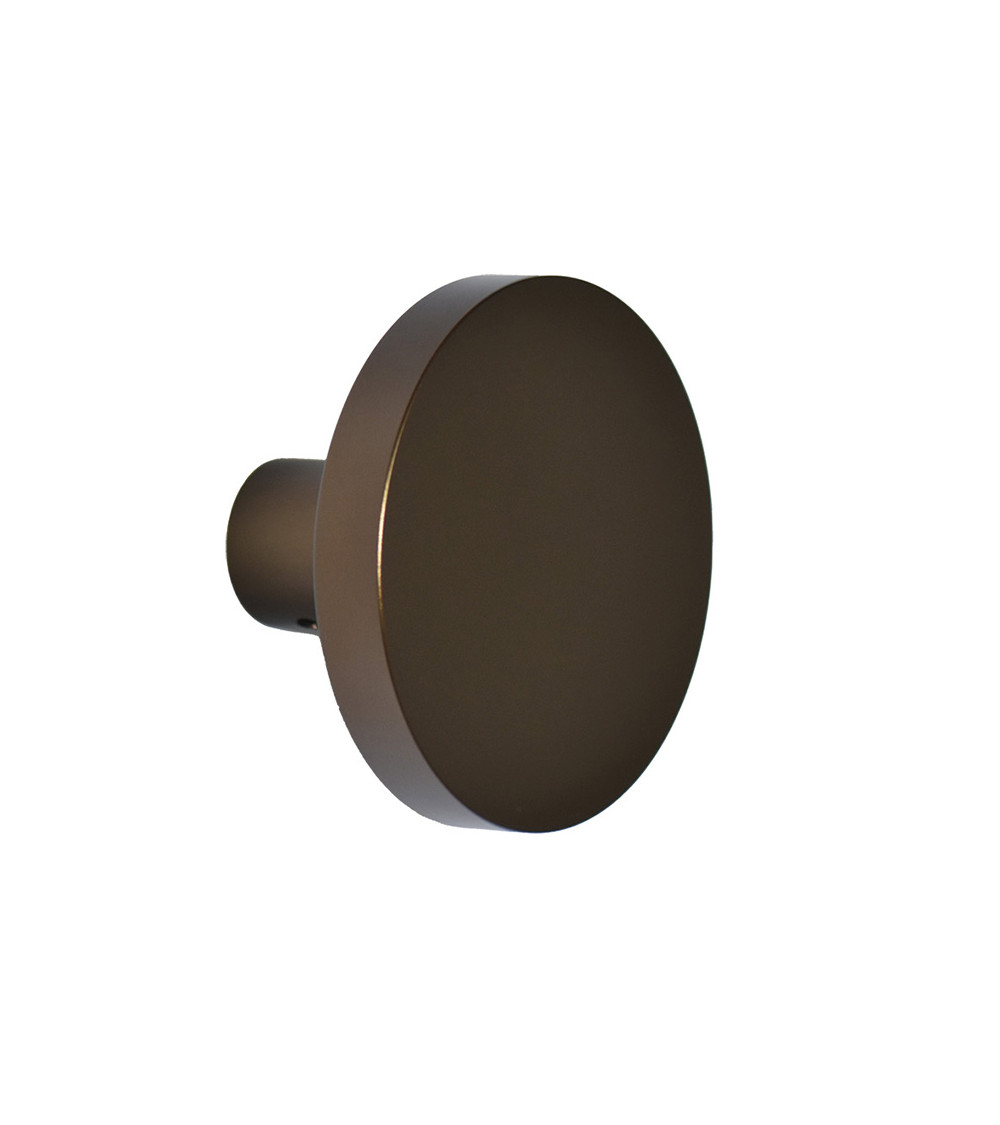 Patère ronde alu Bronze