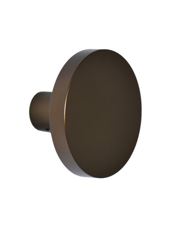 Patère ronde alu Bronze