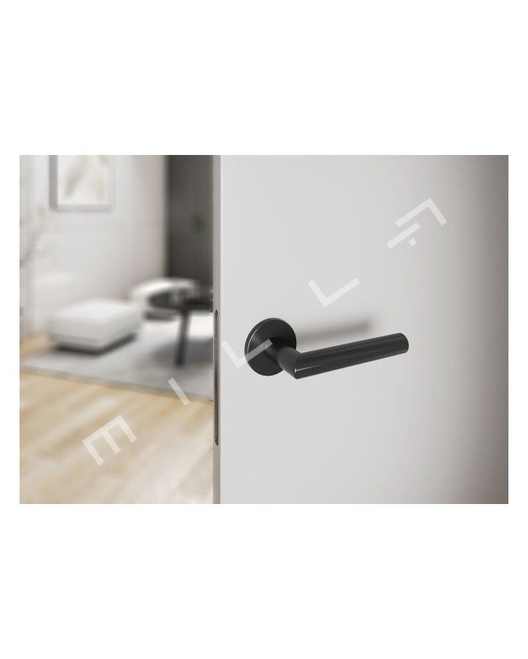 Poignée de porte classique ARABIS poignée design montée sur une porte