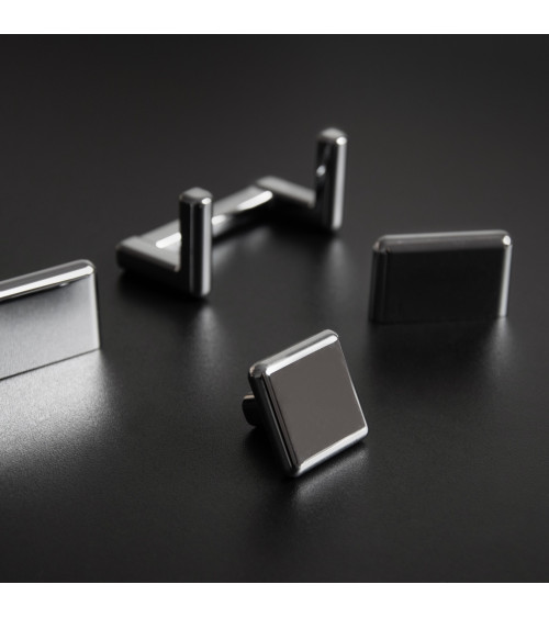 Bouton de meuble titane NOX poignée design