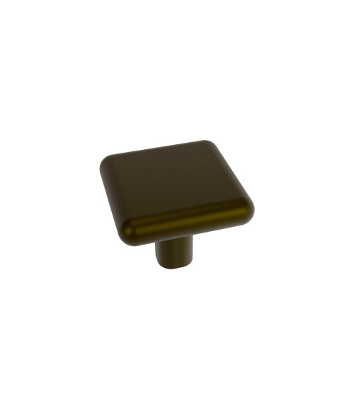 Bouton de meuble marron olive NOX poignée design