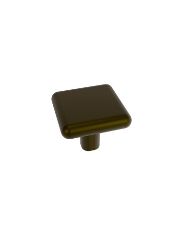 Bouton de meuble marron olive NOX poignée design