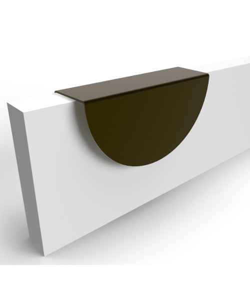 Poignée de meuble marron olive ZORIA poignée design