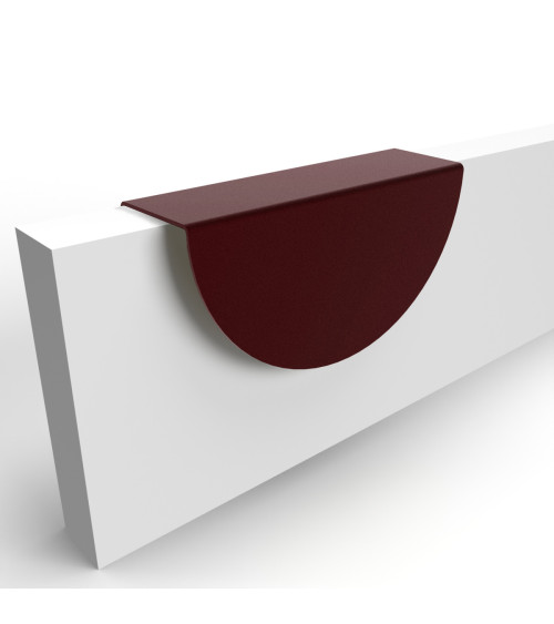 Poignée de meuble bordeaux ZORIA poignée design