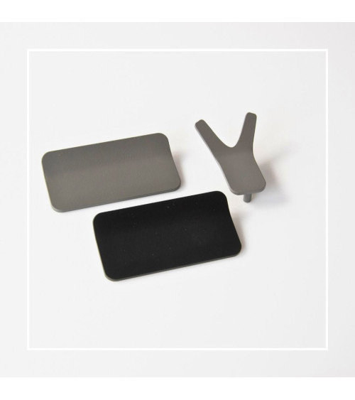 Poignée de meuble anthracite SEA poignée design