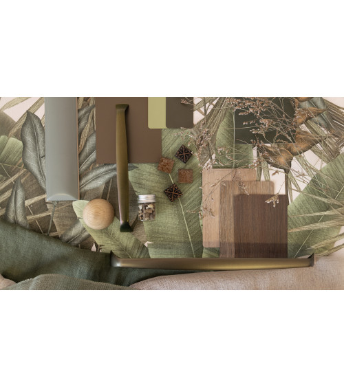 Poignée de meuble marron olive SONGO poignée design