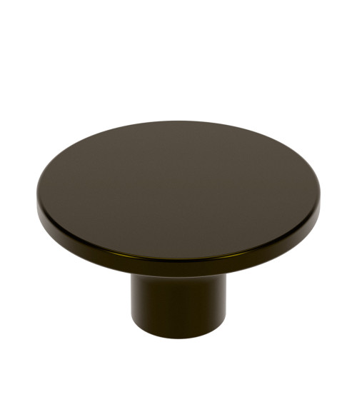 Bouton de meuble marron olive ASTRO poignée design