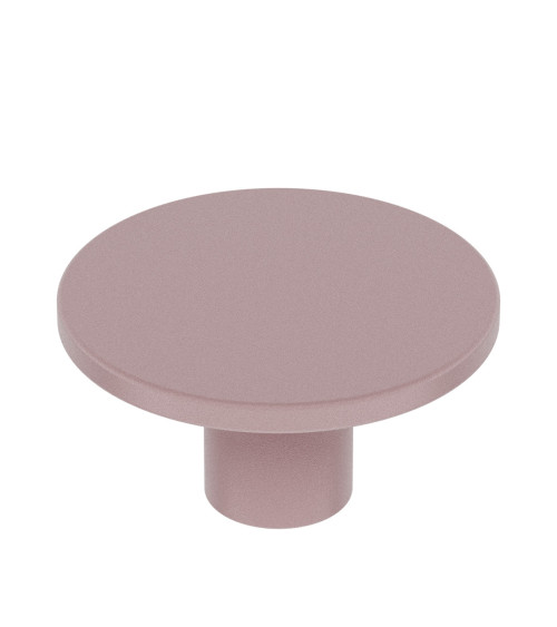 Bouton de meuble rose poudré ASTRO poignée design
