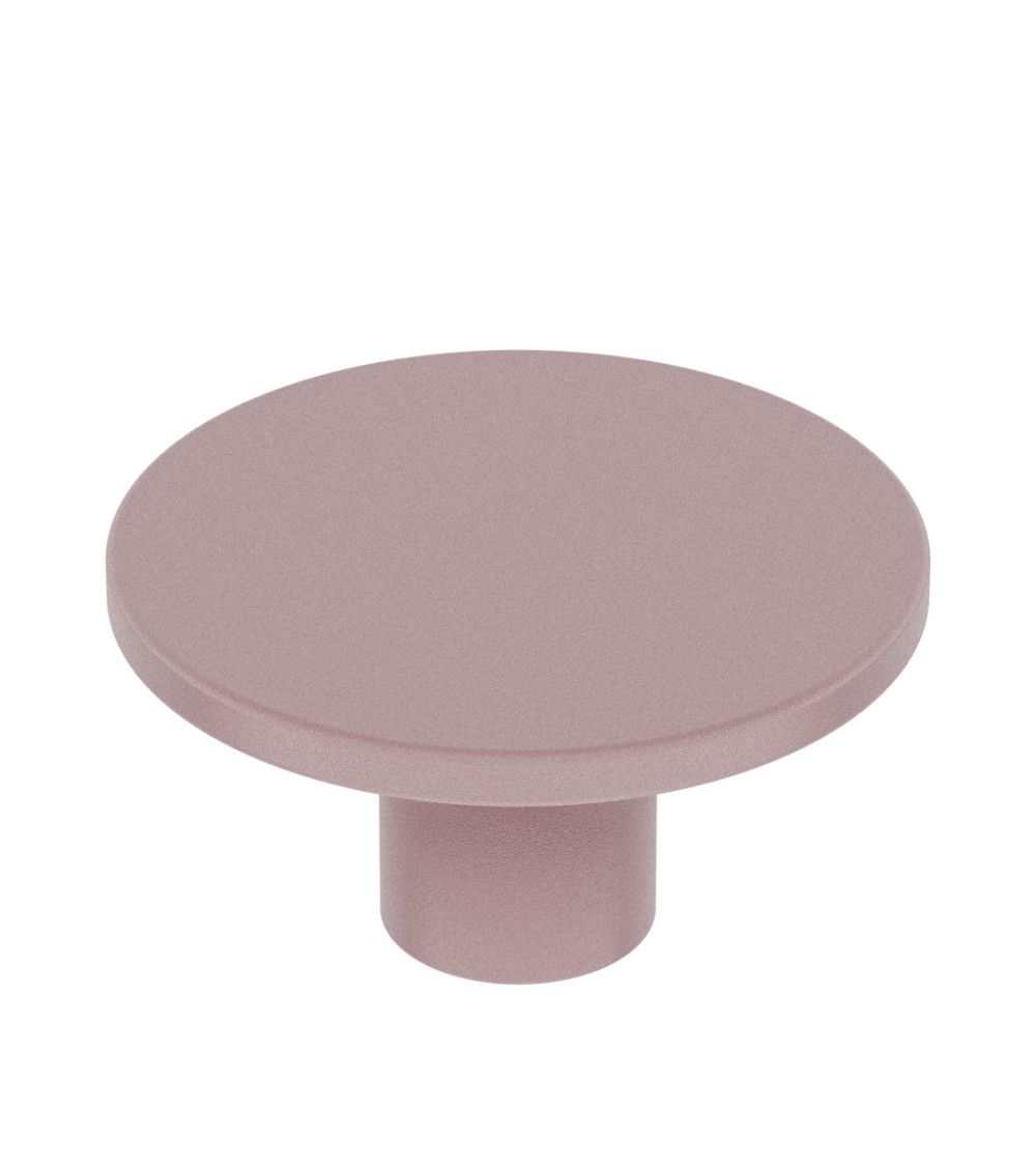 Bouton de meuble rose poudré ASTRO poignée design