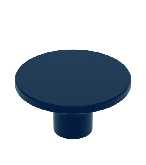 Bouton de meuble bleu marine ASTRO poignée design