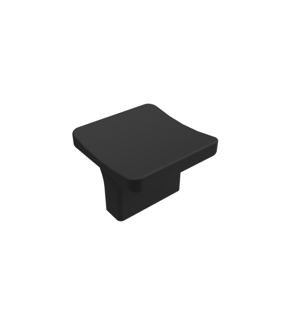 Bouton de meuble noir mat SIENA poignée design