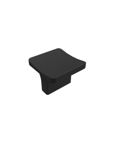 Bouton de meuble noir mat SIENA poignée design
