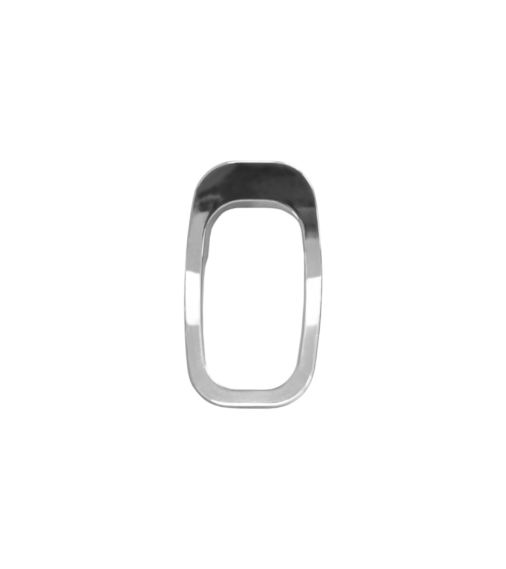 Bouton de meuble chrome poli LAGO poigné design
